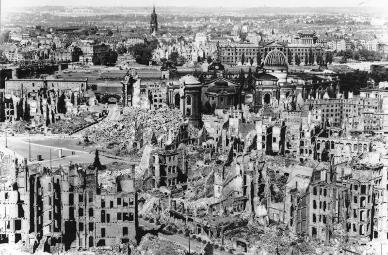 Bombed Dresden